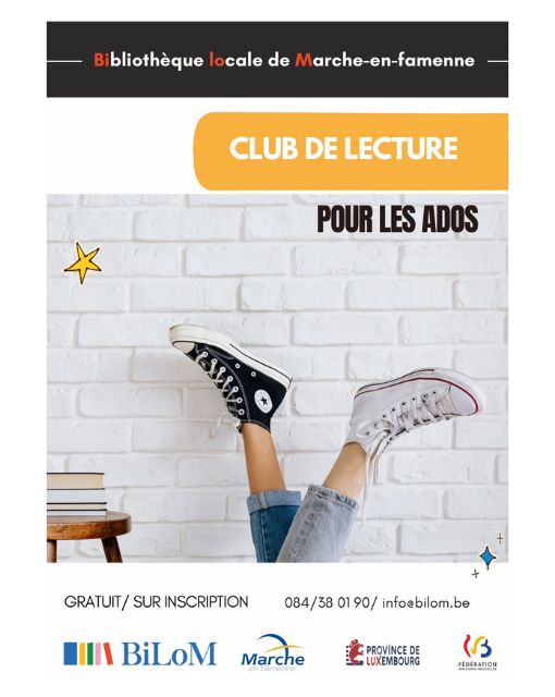Illustration : Club de lecture pour les ados