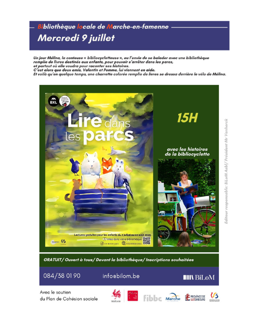Illustration : Lire dans les parcs