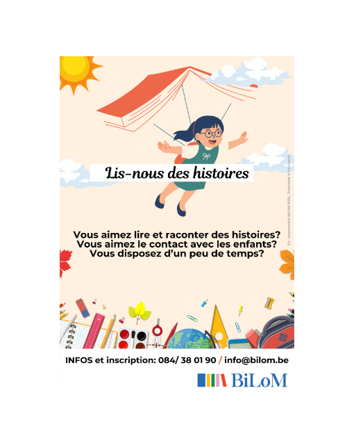 Illustration : Lis-nous des histoires