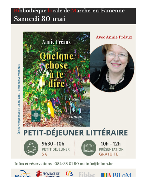 Illustration : Petit-déjeuner littéraire - Annie Préaux