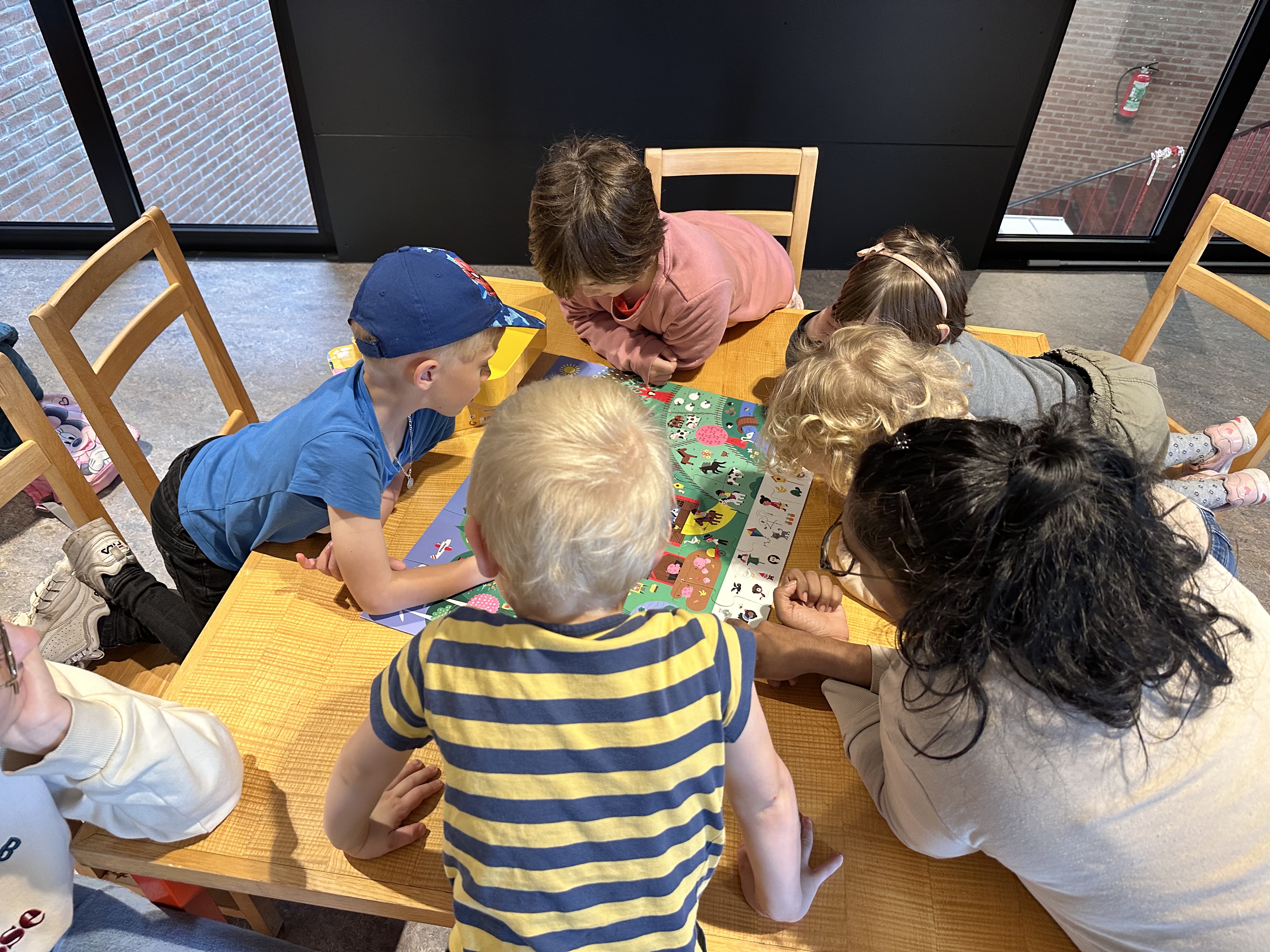 Vue d'une activité à la Bibliothèque locale de Marche-en-Famenne (BILOM)